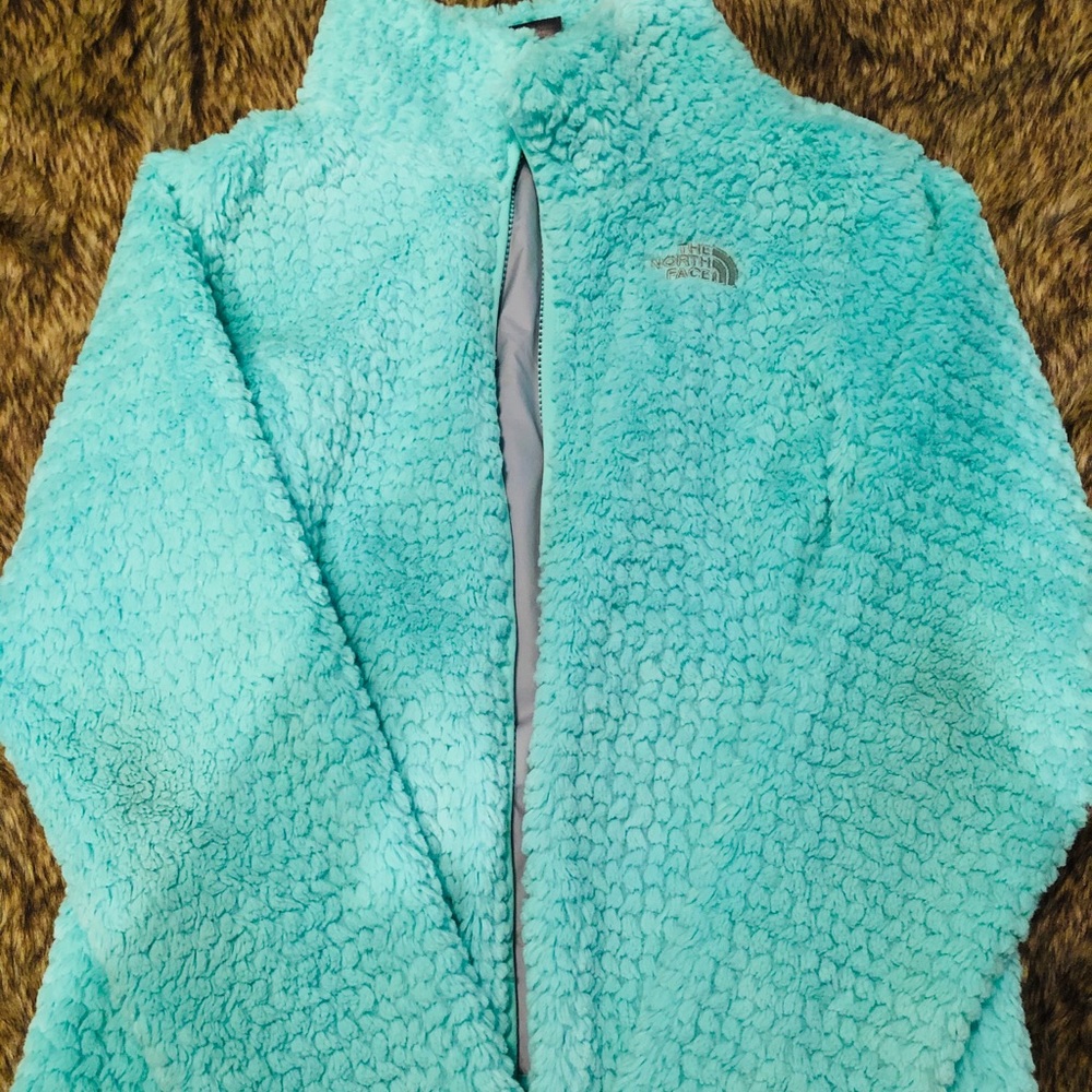 North Face Mint-colored Coat